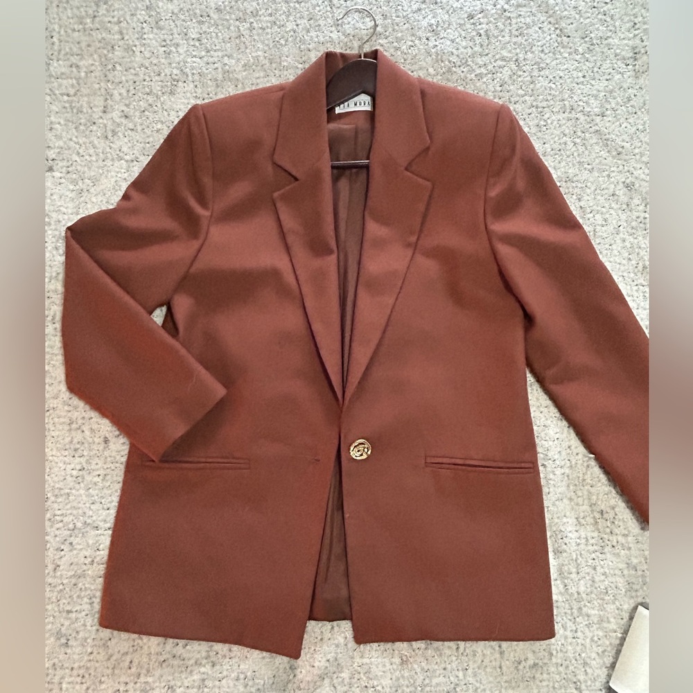 Vintage blazer rust 🧡